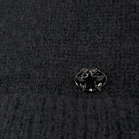 Chanel 09A Black Wool & Mohair Tiered-Hem Skirt - Picture 6 of 9